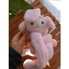 Kulakları Hareket Eden Sesli Peluş My Melody Peluş Kulaklık Taç