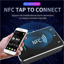 Keepro Bluetooth 5.0 Nfc Alıcı Verici 3.5mm Aux Hifi Stereo Ses Adaptörü