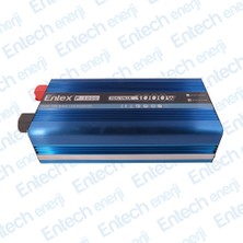 Entex 24 V Volt 3 Kw 3000 W Watt Tam Saf Sinus Solar Inverter 220 Çevirici Invertör Dijital Ekranlı Dönüştürücü