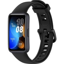 Huawei Band 8 ve Huawei Band 9 ile Uyumlu Kordon Spor Jel Silikon Kayış