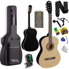 Midex MGX-150 Klasik Gitar Sap Ayarlı Doğal Ahşap Gül Klavye 4/4 Yetişkin