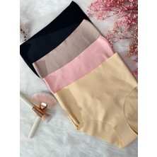 Mila Yüksek Bel Ten Lazer Külot