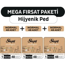 Sleepy Ecologic Premium Plus Hijyenik Ped Mega Fırsat Paketi Normal 144 Adet