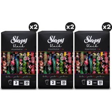 Sleepy Black Premium Plus Hijyenik Ped Mega Fırsat Paketi Uzun 120 Adet