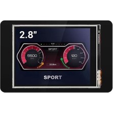 Elecrow 2.8 Inch ESP32 Hmı Ekran 240X320 Spı Tft LCD Rezistif Dokunmatik Ekran