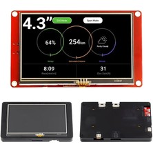 Elecrow 4.3 Inch ESP32 Hmı Ekran 480X272 Spı Tft LCD Rezistif Dokunmatik Ekran
