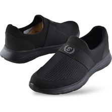 Ispartalılar 527 FULL ORTOPEDİK Taban Yazlık Erkek Spor Ayakkabı Bağcıksız Spor Blacksea