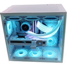 Gamemaster F-7 Beyaz 7x Rgb Fanlı Bilgisayar Kasası V2