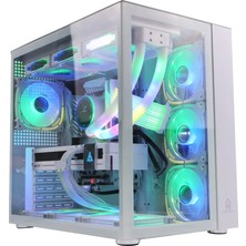 Gamemaster F-7 Beyaz 7x Rgb Fanlı Bilgisayar Kasası V2