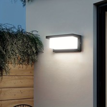 Full Reyon 18 Watt, 6500K Beyaz Işık LED Aplik, Otel, Kafe, Bar, Işletme, Villa, Bahçe Duvar Apliği, LED Aplik