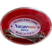 Sultan Nazarone Cam Başlı Toplu Iğne 0.6*38 mm