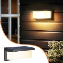 Full Reyon 3000K Günışığı 18 Watt Bahçe Duvar Apliği, Villa Dış Cephe Aplik, Kapı Giriş Aplik, Modern LED Aplik