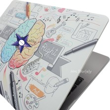 McStorey Macbook Air Kılıf 13 inç Beyin Desenli Brain (Eski USB'li Model 2010-2017) A1369 A1466 ile Uyumlu