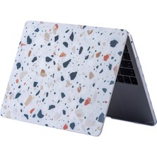 McStorey Macbook Air M1 Kılıf 13 inç A1932 A2179 A2337 ile Uyumlu TerrazzoNL