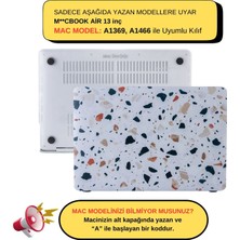 McStorey Macbook Air Kılıf 13 inç TerrazzoNL (Eski USB'li Model 2010-2017) A1369 A1466 ile Uyumlu