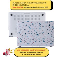 McStorey Macbook Air Kılıf 13 inç TerrazzoNL (Eski USB'li Model 2010-2017) A1369 A1466 ile Uyumlu