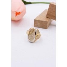 Latif Kuyumcu 14 Ayar Altın Yüzük Taşlı Kadın Yüzük LKYZK1439