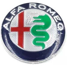 Alfa Romeo Ön Arka Logo 74 mm 2 Adet Amblem