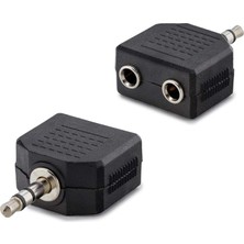 Hadron Çevirici Jack Shopzum  3.5mm Stereo Erkek To 3.5mm 2 Dişi Hadron HN-4388