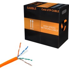 Gabble Cat6 Kablo 23AWG 0.57MM 305 Metre