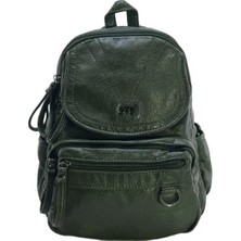 Baginn Y.s.deri Mini Boy Kadın Sırt Çantası Vegan Deri Bayan Çantası