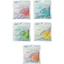 Bonnie Play Dough Doğal Oyun Hamuru 5'li Kartuş Paket Glitter Pastel Set (Eco-Pack Refill) 5*150GR