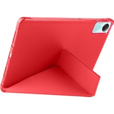 Coolacs Xiaomi Redmi Pad Se Uyumlu Tri Fold Kalemlikli Tablet Kılıfı Ekran Koruyucu Kalem Seti