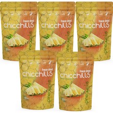 Chicchills Ananas – Freeze Dried Ananas 20G x 5