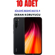 Telpox Xiaomi Redmi Note 8 Temperli Cam Ekran Koruyucu Süper Ekonomik Paket ( 10 Adet )