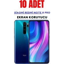 Telpox Xiaomi Redmi Note 8 Pro Temperli Cam Ekran Koruyucu Süper Ekonomik Paket ( 10 Adet )