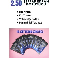 Telpox Xiaomi Redmi Note 8 Pro Temperli Cam Ekran Koruyucu Süper Ekonomik Paket ( 10 Adet )