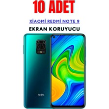 Telpox Xiaomi Redmi Note 9 Temperli Cam Ekran Koruyucu Süper Ekonomik Paket ( 10 Adet )