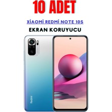 Telpox Xiaomi Redmi Note 10S Temperli Cam Ekran Koruyucu Süper Ekonomik Paket ( 10 Adet )