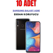 Telpox Samsung Galaxy A20E Temperli Cam Ekran Koruyucu Süper Ekonomik Paket ( 10 Adet )