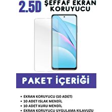 Telpox Huawei Nova Y70 Temperli Cam Ekran Koruyucu Süper Ekonomik Paket ( 10 Adet )