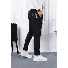 İDS Collection Erkek Kalın Kışlık Likralı Kumaş Pantolon Siyah - 36-Xxl
