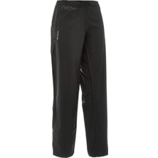 Quechua Kadın Outdoor Su Geçirmez Üst Pantolon - Siyah - Raincut