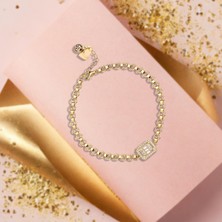 ÇGK KUYUMCULUK Baget Doç Zincirli Altın Bileklik CGKBLK0067