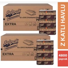 Selpak Dispenser Z Katlama Havlu 200 x 24