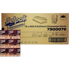 Selpak Dispenser Z Katlama Havlu 200 x 24