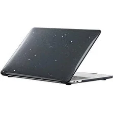 Hk Teknoloji Macbook Air 13.3 A1466 A1369 Koruma Kılıfı Parlak Simli Kılıf Hardcase Kapak