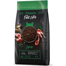 Fitmin For Life Adult Taze Kuzu Etli Yetişkin Kedi Maması 8 kg