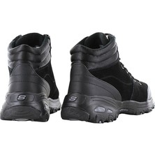 Skechers 167264-BBK D-Lites New Chills Kadın Siyah Süet Spor Bot