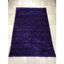 Burak Halı Saray  Gizem Avklb Mor El Örgüsü Mor Halı 150X230 Tek Renk
