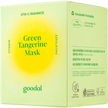 Goodal Green Tangerine Vita C Radiance Mask - Yeşil Mandalina Özlü Işıltı Maskesi