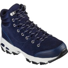 Skechers D-Lites New Chills Kadın Lacivert Süet Spor Bot