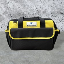 Workınbag 12'' Siyah Bez Takım Alet Çantası