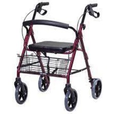 Medikalcim Tm-H 8026 Arkalıklı Tekerlekli Yürüteç Walker