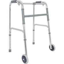 Medikalcim Iıthal Lüx Tekerlekli Hasta Yürüteci Alüminyum Walker Wolker Yürüteç Tekerlekli