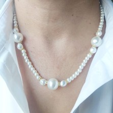 Devi Fashion Özel Tasarım Inci Dizi Kolye
